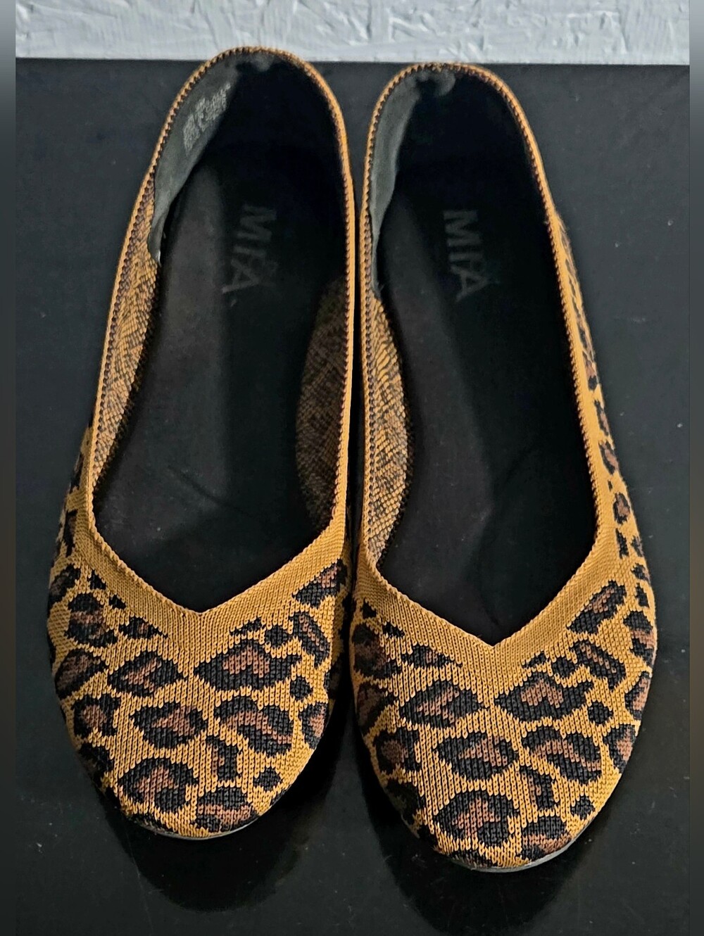 Mia Leopard Print "Allie" Flats - 8M